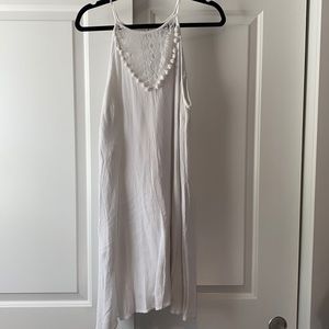 New York and co, white dress size Large